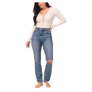 Abercrombie & Fitch Blue Women Jeans